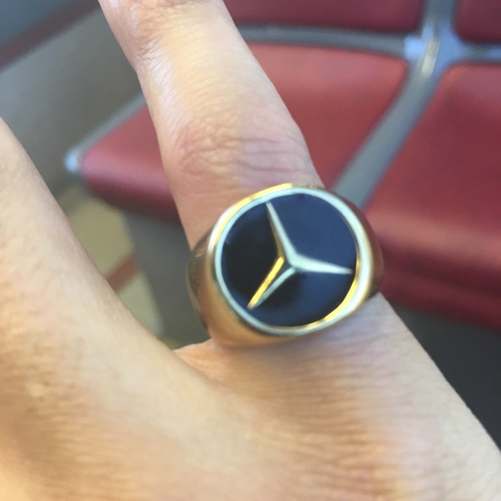 Benz gold ring 🔥🔥 custom one of a kind